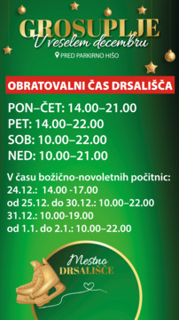 Delavni čas drsališča